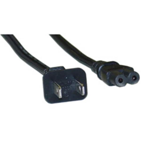 Cable Wholesale Notebook-Laptop Power Cord NEMA 1-15P to C7 Non-Polarized UL CSA rated 6 ft 10W1-13206 - main